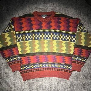 VTG Sears Aztec knitted sweater